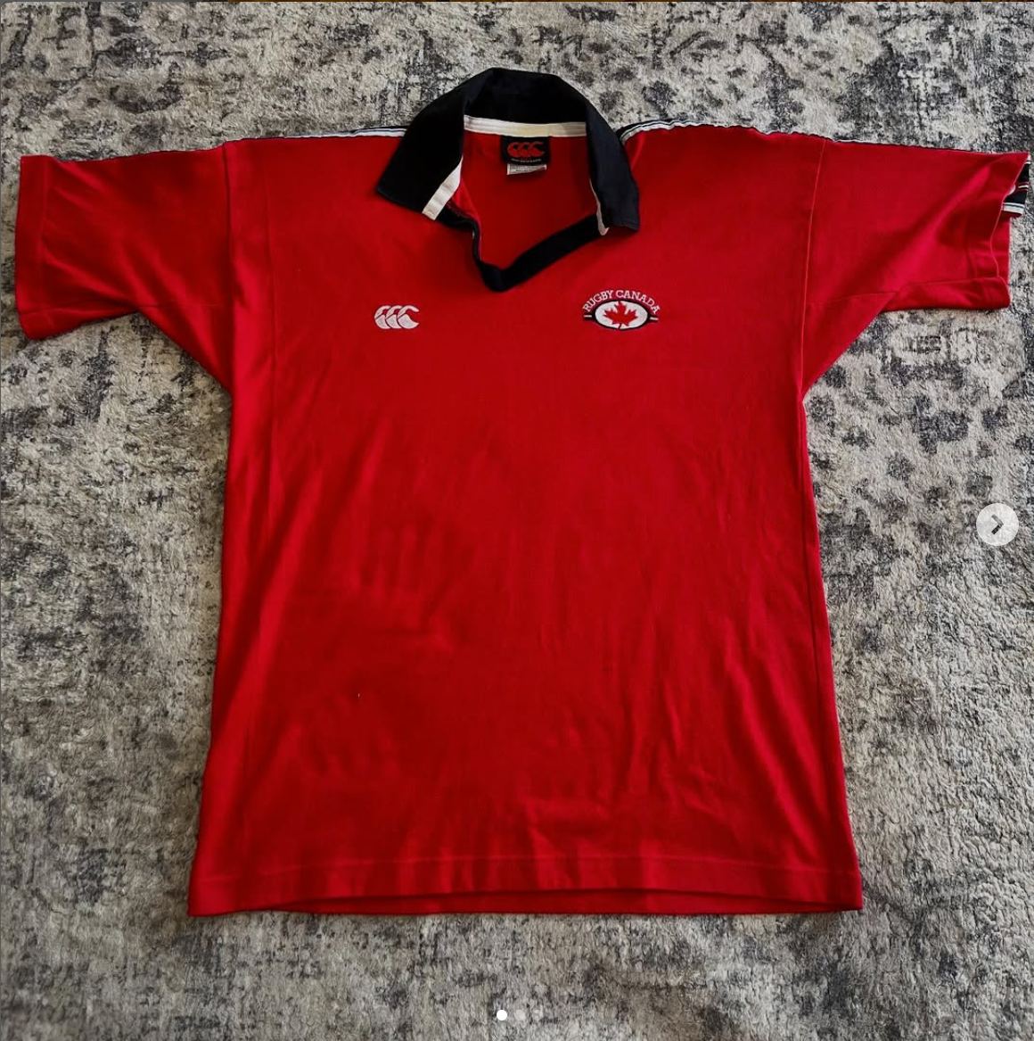 Vintage Canada Rugby Union Jersey SOLD